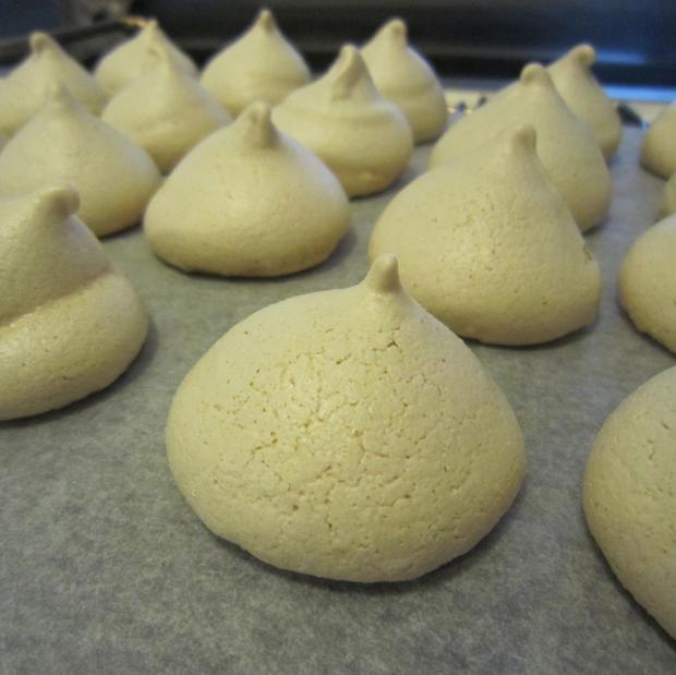 Meringues à la réglisse