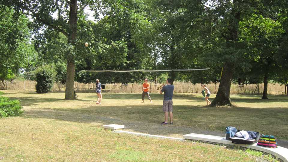 L'espace volley-ball, badminton